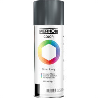 Tinta Spray Perkon Metalica Aluminio 300Ml 7178