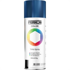 Tinta Spray Perkon Metalica Azul 300Ml 7180