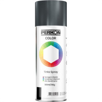 Tinta Spray Perkon Metalica Grafite 300Ml 7184