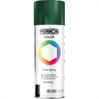 Tinta Spray Perkon Metalica Verde 300Ml 7186