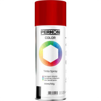 Tinta Spray Perkon Alta Temperatura Vermelho 300Ml 7172