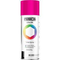 Tinta Spray Perkon Luminosa Pink 300Ml 7175