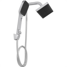 Chuveiro Deca Flex Plus Retangular Com Desviador 20Cm Cromado 2084.C.Des