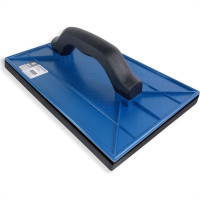 Desempenadeira Pvc Galo 18X30 Com Borracha Azul 818/04