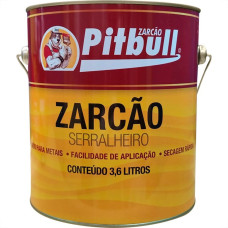 Zarcao Natrieli Pitbull Cinza Escuro  3,6 L Galao Zaces11