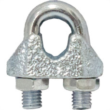Clips Perkon Cabo Aco Leve  1/4'' 1391 - Kit C/50