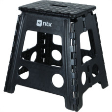 Banqueta Dobravel Nautika Step Two Para Camping Preta 336002-Pr