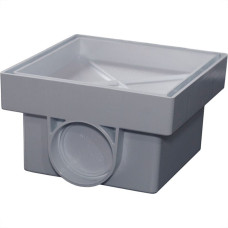 Ralo Sifonado Delta Invisivel 10X10 Cinza Inv10Czsif