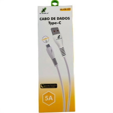 Cabo De Dados Usb Flexgold Tipo C 1M 5A Xc-Cd-127