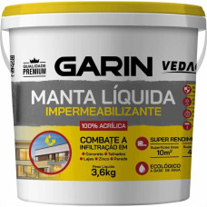 Manta Liquida Garin Acrilica Branca 3,6Kg Balde Vmab-3.6