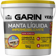 Manta Liquida Garin Acrilica Branca 12Kg Balde Vmab-12