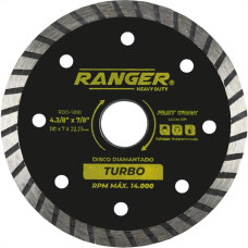 Disco Diamantado Ranger Turbo 110Mm Seco Rdd-1200