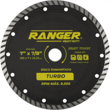 Disco Diamantado Ranger Turbo 180Mm Seco Rdd-1600