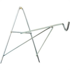 Suporte Para Vaso Iguatemi ''A'' N.2 Gancho Reforcado Prata 213008 - Kit C/5