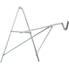 Suporte Para Vaso Iguatemi ''A'' N.3 Gancho Reforcado Prata 213012 - Kit C/5