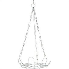 Suporte Para Vaso Iguatemi N.2 Margarida Suspenso Prata 503008