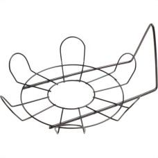 Suporte Para Vaso Iguatemi N.2 Margarida Parede Preto 512007 - Kit C/5