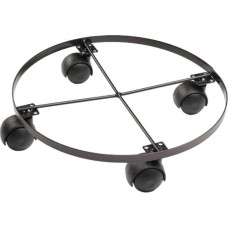 Sup P/Vaso Iguat 4Rodas Rast. 31Cm Preto