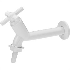 Torneira Abs Tanque Herc Sicilia 15Cm Branca 