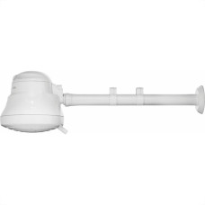 Ducha Fame Faminho 4 Temperaturas Branca 127V 5400W Com Cano 30Cm 242141