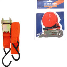 Cinta Para Carga Western Com Catraca 5Cm X 6M Ate 300Kg Fc-55