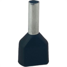 Pre-Isolado Sforplast Ilhos Duplo 1,5Mm Preto Com 100 Pecas 4782