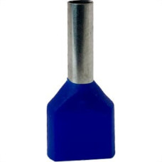 Pre-Isolado Sforplast Ilhos Duplo 2,5Mm Azul Com 100 Pecas 4781