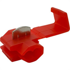 Conector Derivacao Sforplast Emenda 1,0Mm Vermelho 100 Pecas 6261