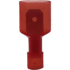 Cartela Totalmente Isolado Sforplast Femea 0,5/1,5 Vermelho Nylon Com 100 Pecas 4773