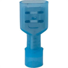 Cartela Totalmente Isolado Sforplast Femea 1,5/2,5 Azul Nylon Com 100 Pecas 4772