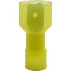 Cartela Totalmente Isolado Sforplast Femea 4,0/6,0 Amarelo Nylon Com 100 Pecas 5294