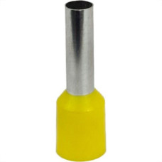 Pre-Isolado Sforplast Ilhos Simples 25,0Mm Amarelo Com 100 Pecas 6303