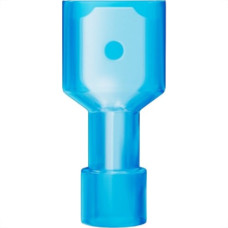 Cartela Totalmente Isolado Sforplast Macho 1,5/2,5 Azul Nylon Com 100 Pecas 4798