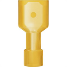 Cartela Totalmente Isolado Sforplast Macho 4,0/6,0 Amarelo Nylon Com 100 Pecas 4797