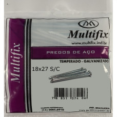 Prego Aco Mult.S/C 18X27 (3,40X62mm) (3,40X62mm) (1,8X62Mm) 100pcs