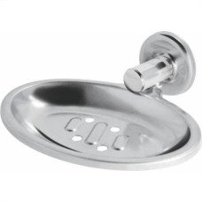 Acessorio Wc Clarainox Aco Saboneiteira Parede Cromado 67015