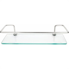 Acessorio Wc Clarainox Aco Porta Shampoo Reto Cromado 55008