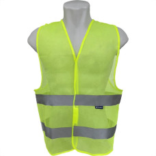 Colete Para Sinalizacao Brasfort 2 Linhas Amarelo Xg 9094