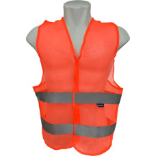 Colete Para Sinalizacao Brasfort 2 Linhas Laranja Xg 9096