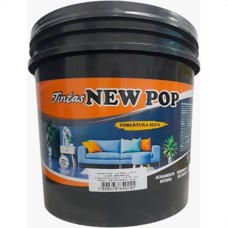 Tinta Latex New World Pop Acrilica 16 Litros Branca Balde Tn0003