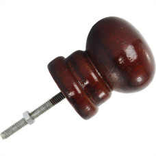 Puxador De Madeira Bendoor Grande Mogno Rxm - Kit C/20 