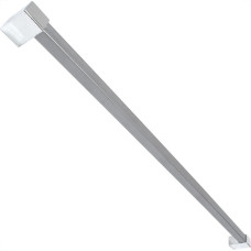 Puxador Kankun Bendoor Aluminio Fosco Abs Cromado 320Mm 7311Xxl - Kit C/20 