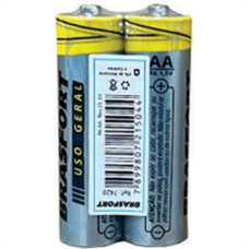 Pilha Brasfort Pequena''Aa''Shrink C/2P 7420