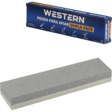 Pedra Afiar Western Dupla Face 20Cm 208