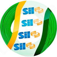 Fio Solido Sil10,0Mm Verde 100M 