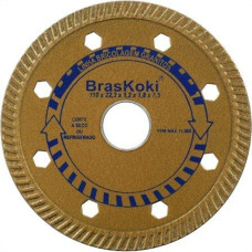 Disco Diamantado Braskoki 110Mm Granitos Seco Agua 