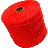 Varal Corda Nylon Unifio Vermelho 400M 