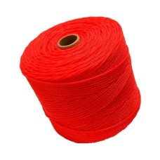 Varal Corda Nylon Unifio Vermelho 400M 