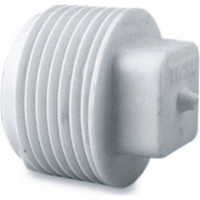 Plug Branco Tigre Rosca Rosca 1/2 X 1/2  - Kit C/50 