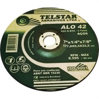 Disco Desbaste Telstar Ferro 7'' 301310 - Kit C/5 